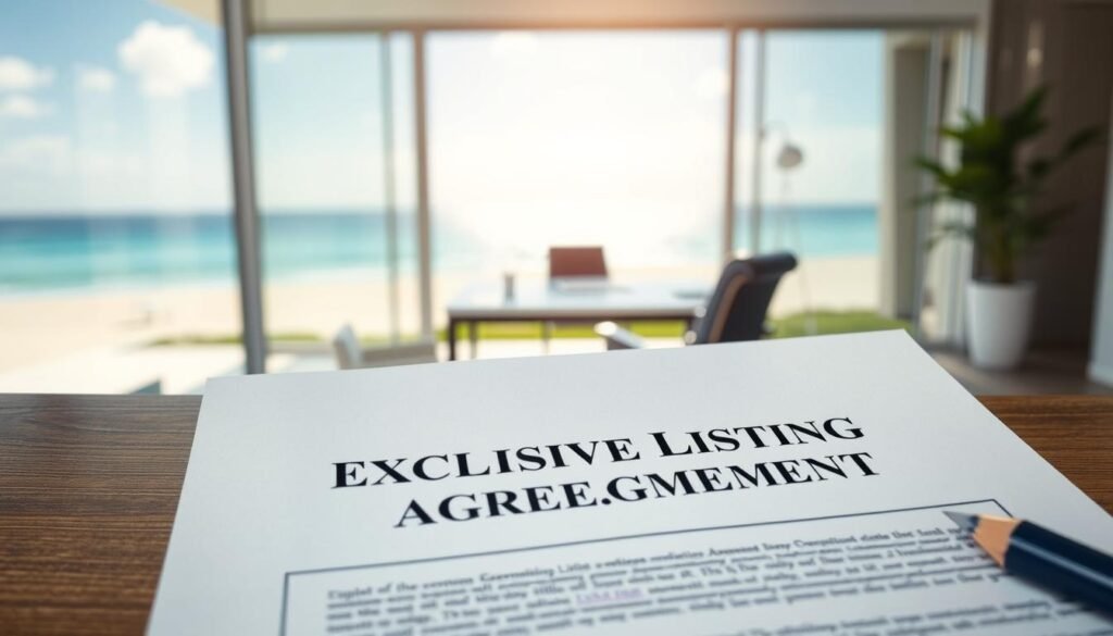 exclusive listing agreements