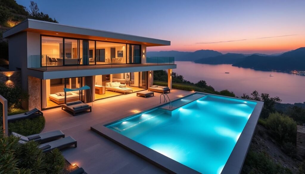 modern luxury villa in Fethiye